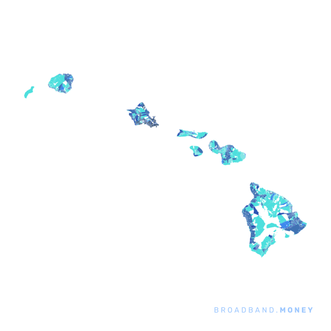 Hawaii broadband investment map ready strength rank