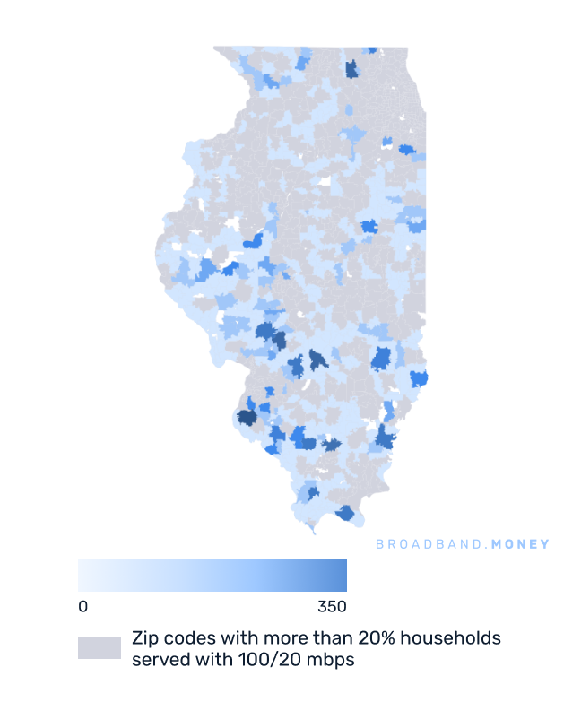 Illinois broadband investment map business establishments in underserved areas