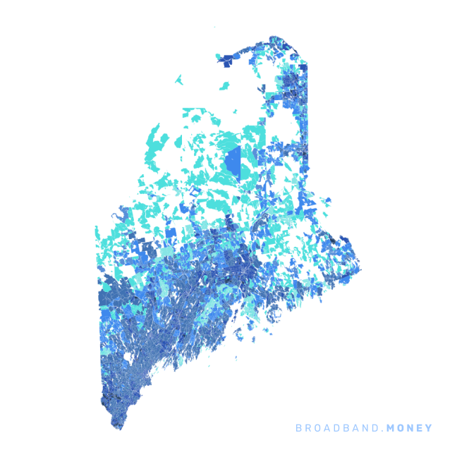 Maine broadband investment map ready strength rank