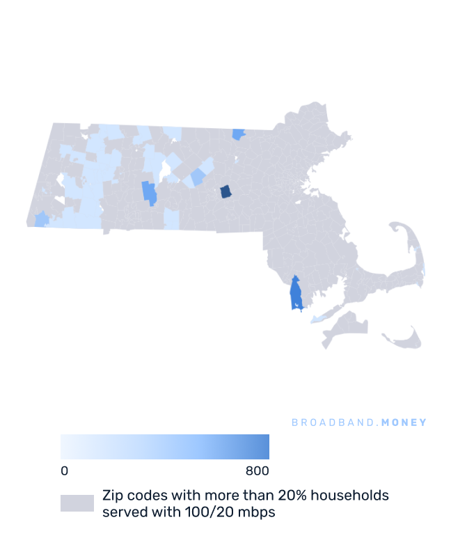 Massachusetts broadband investment map business establishments in underserved areas