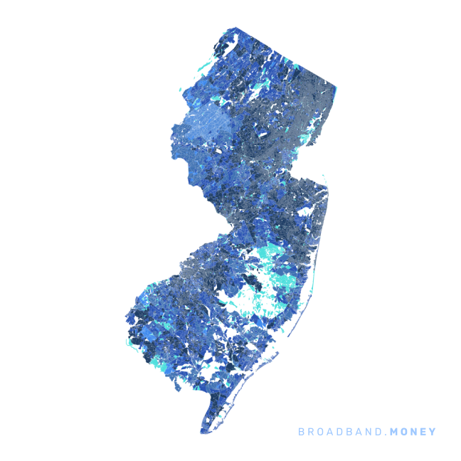 New Jersey broadband investment map ready strength rank