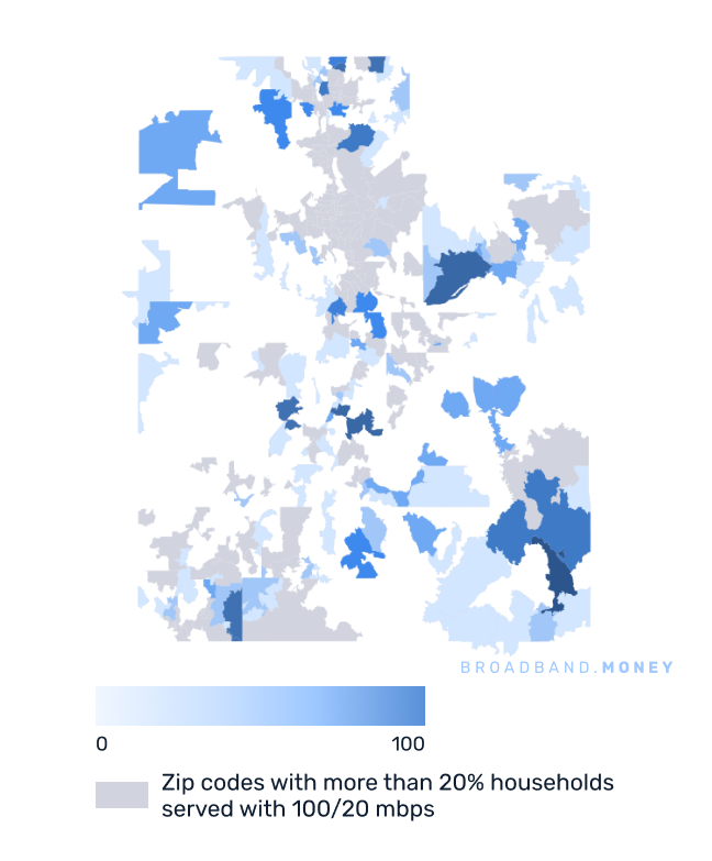 Utah broadband investment map business establishments in underserved areas