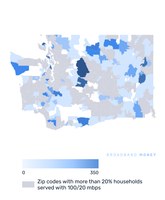 Washington broadband investment map business establishments in underserved areas